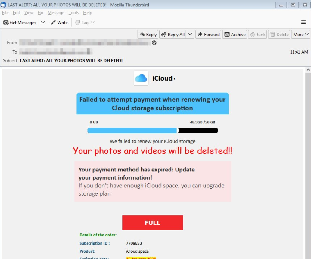 From Cyber Security News – Beware! Hackers Attacking Thousands of Users With Fake iCloud Storage Alert