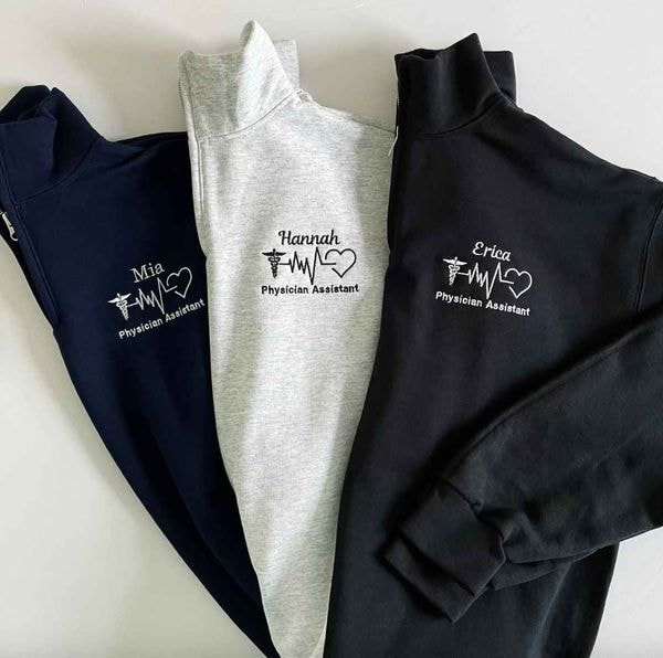 sudaderas con capucha bordadas de campo médico
