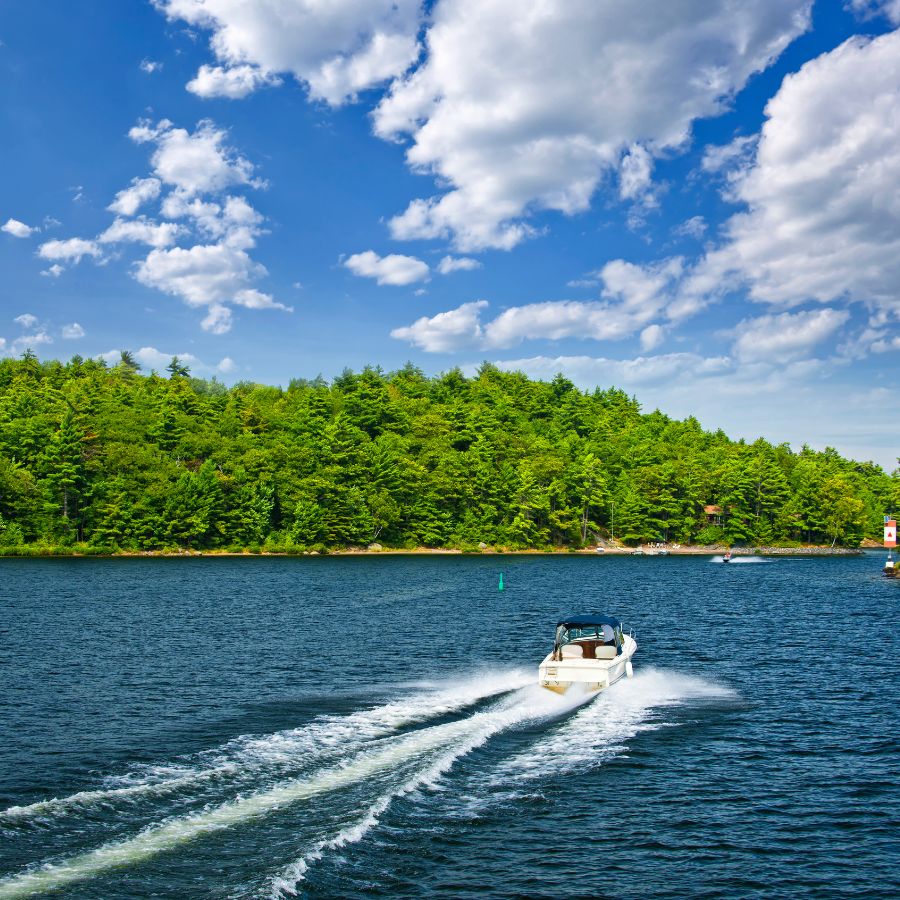 boat in bay