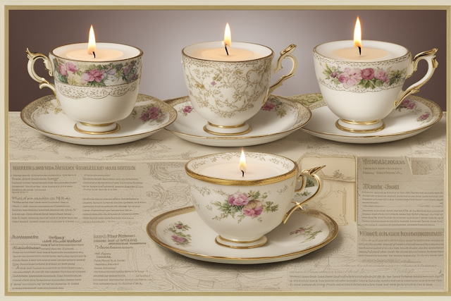 DIY Teacup Candles