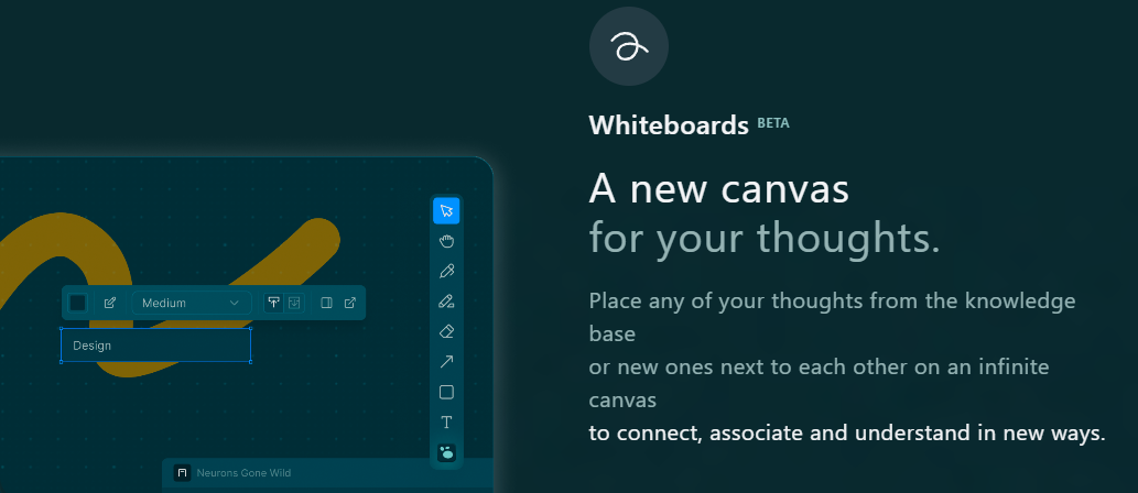 Logseq Whiteboards: A new canvas for your thoughts