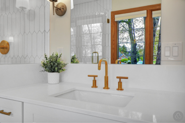 comparing bathroom countertop options for your home remodel quartz countertops custom built michigan
