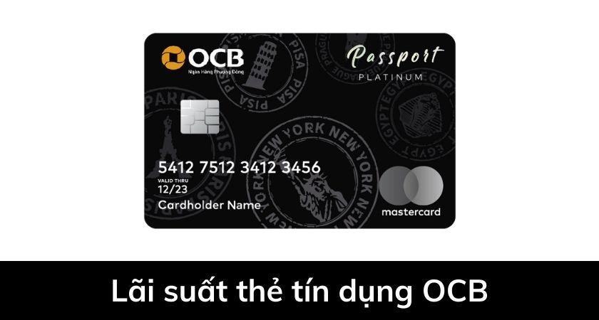 Lãi suất thẻ tín dụng OCB
