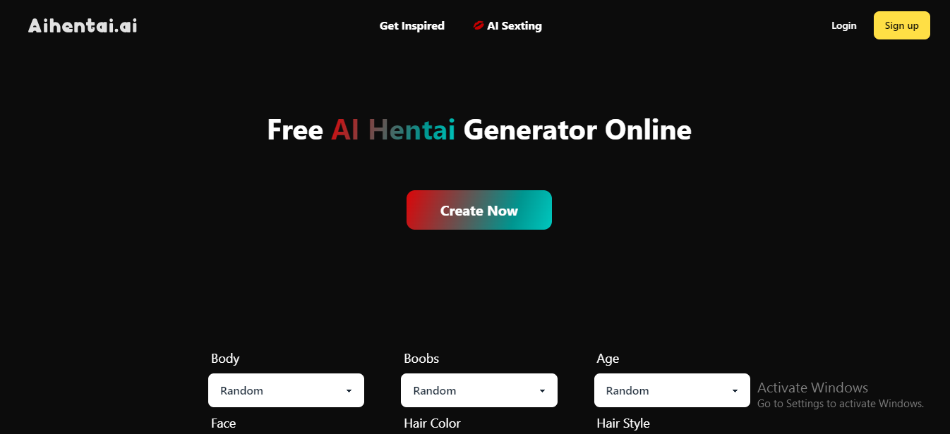 Free AI Hentai Generator Online