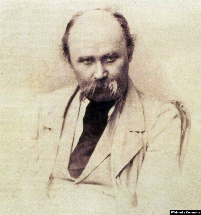 Тарас Шевченко (1814–1861). Світлина 1860 року