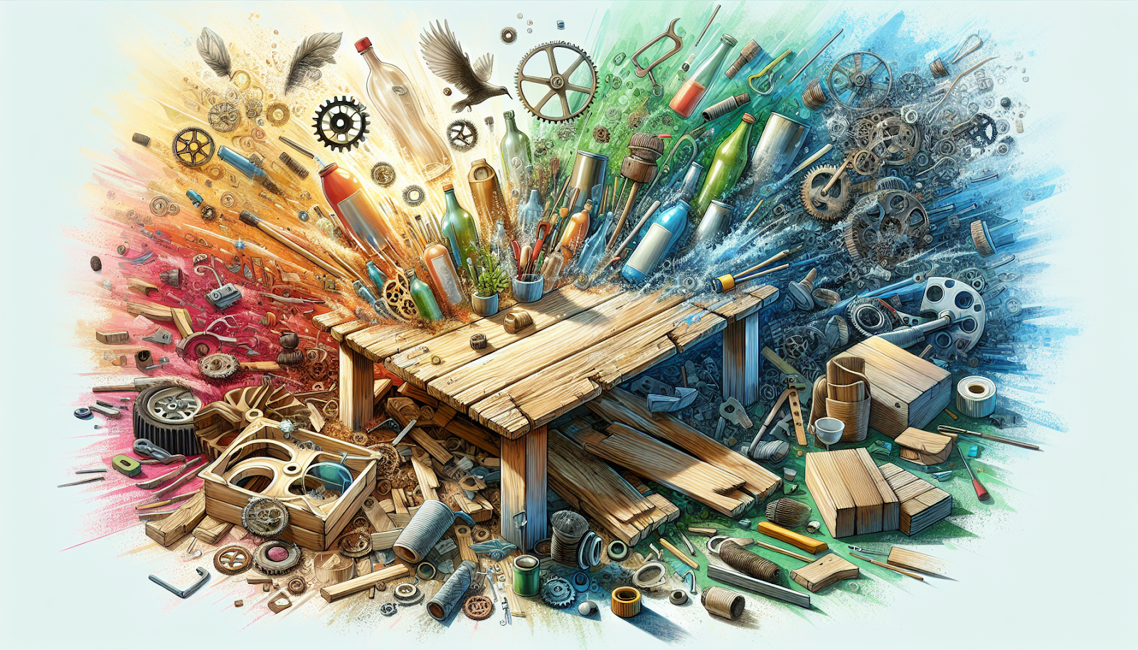 Creative upcycling project