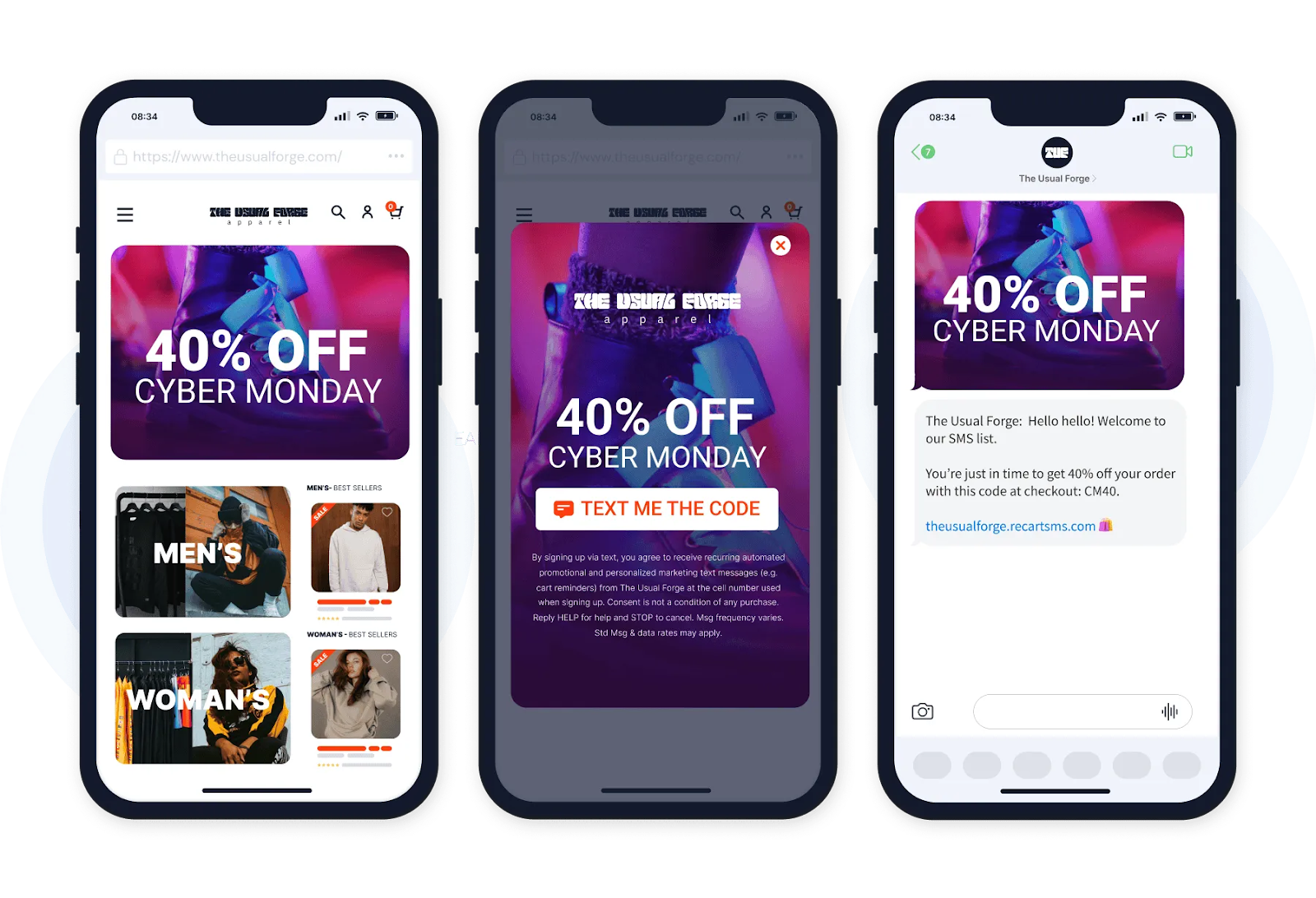 Cyber Monday In-app Messages
