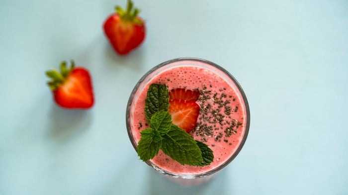 strawberry smoothie