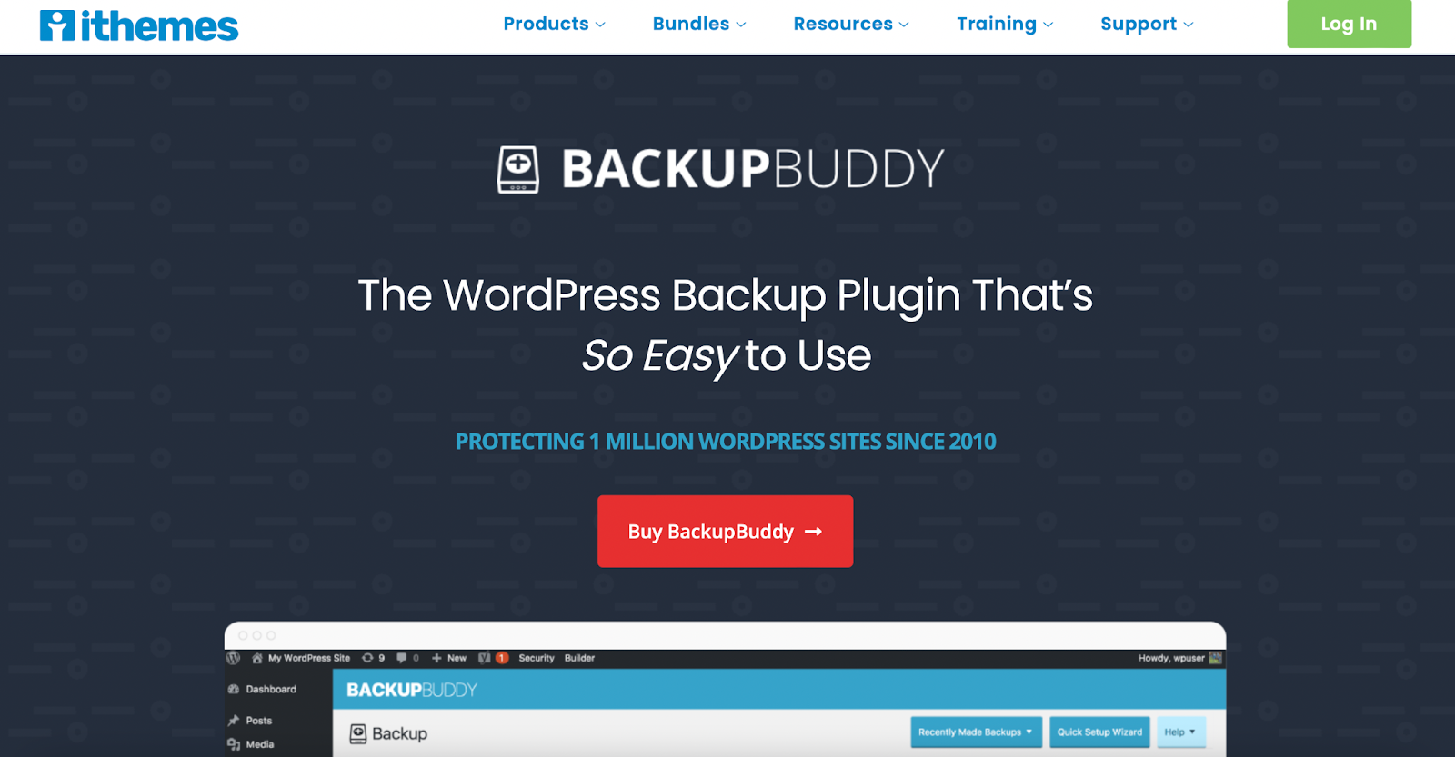 WordPress plugin duplicator, BuckupBuddy