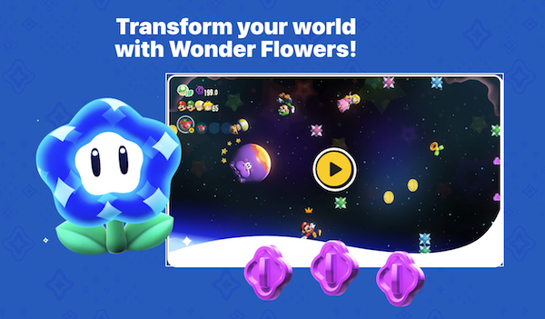 Nintendo’s Super Mario Bros. Wonder Game product page 