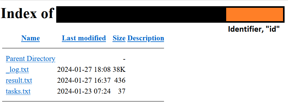 Logging folder (Source: Talos)