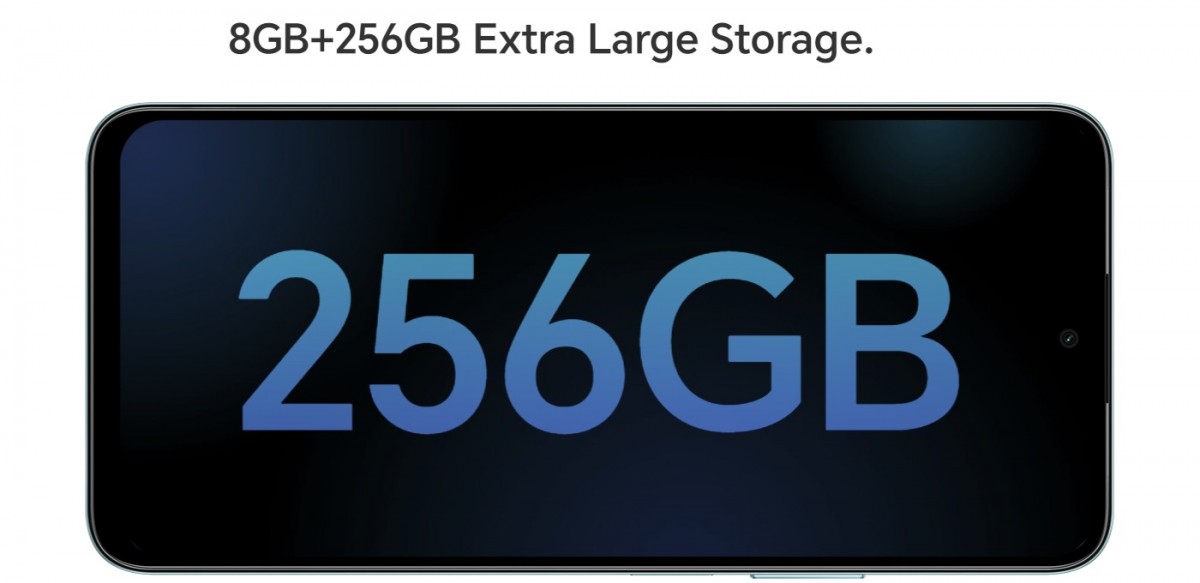 Honor X7b 5G : stockage