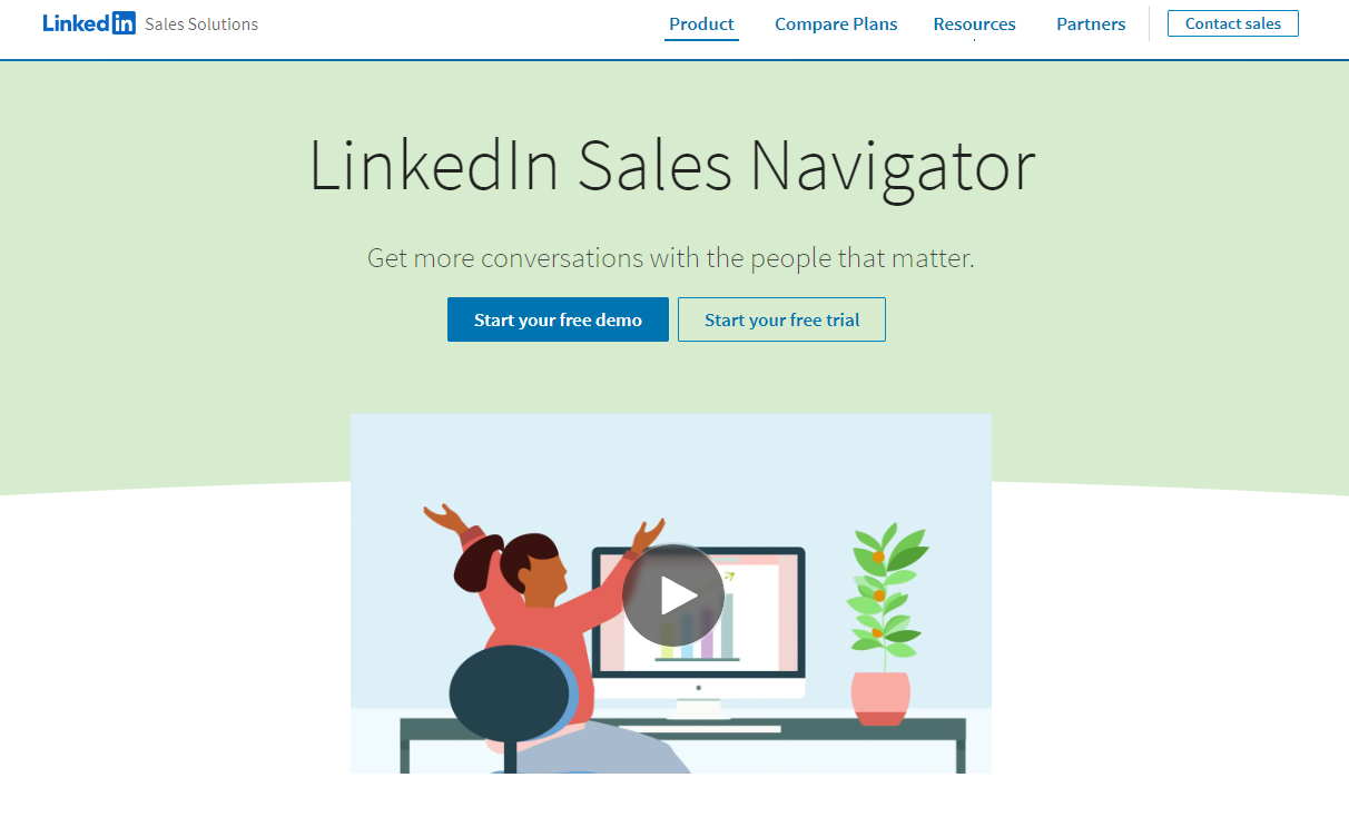 LinkedIn Sales Navigator: Get more conversations with the people that matter