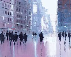 Image of Jon Barker cityscape art