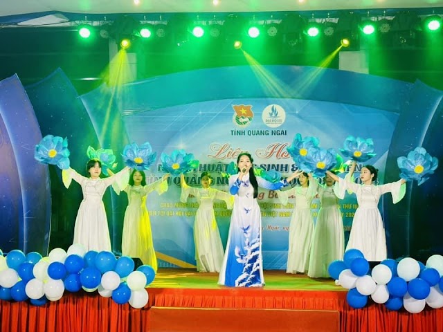 Đoàn trường THPT Trần Kỳ Phong đạt giải Nhất liên hoan nghệ thuật HSSV tỉnh Quảng Ngãi, năm học 2023 - 2024