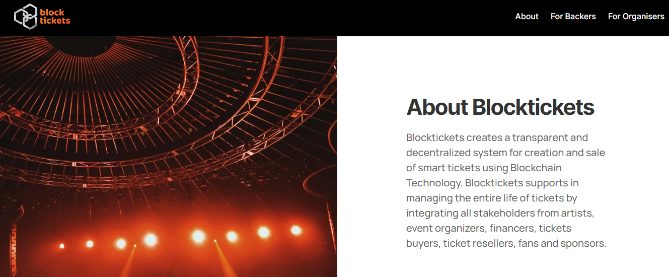 Blocktickets