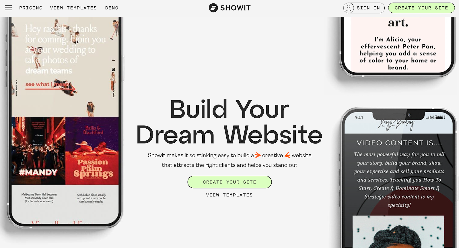 Showit is the overall best website builder for photographers.