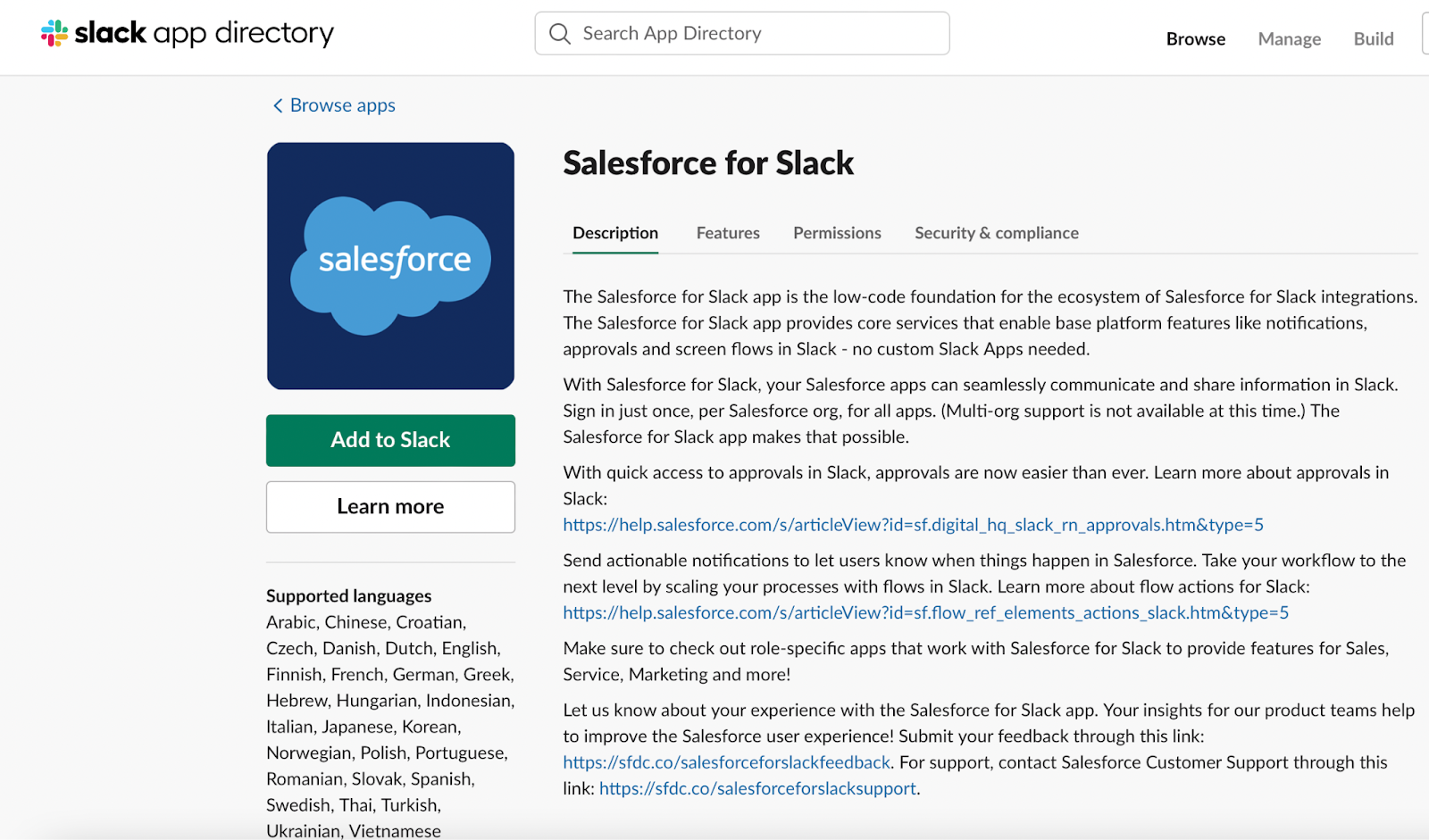 slack integrations salesforce