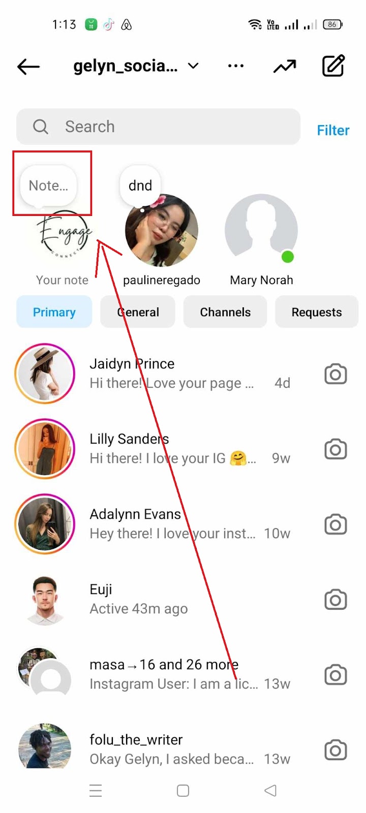 How to Fix Instagram Music Notes not Showing - Notes