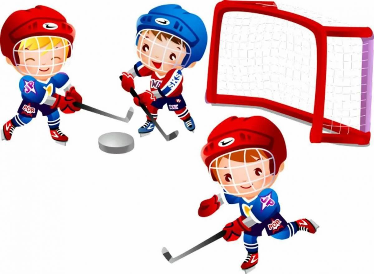 Картинки Хоккей для детей (33 шт.) - #3079