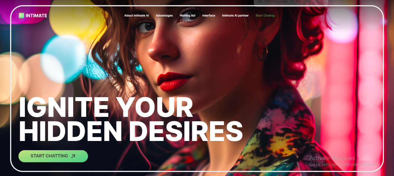 Ignite your hidden desires with Intimate AI