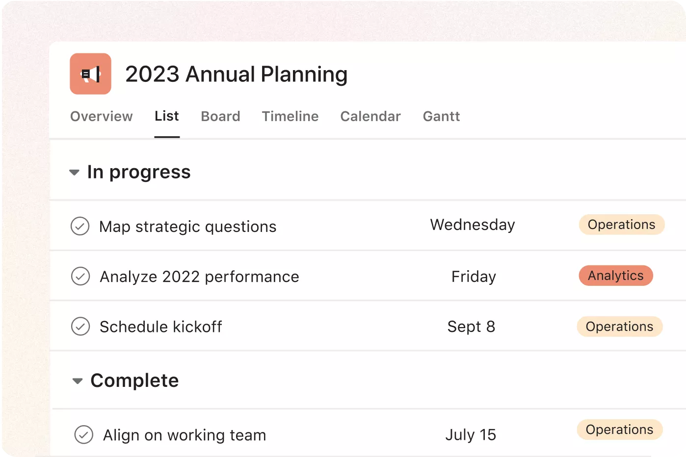 Project Management Tools for Asana