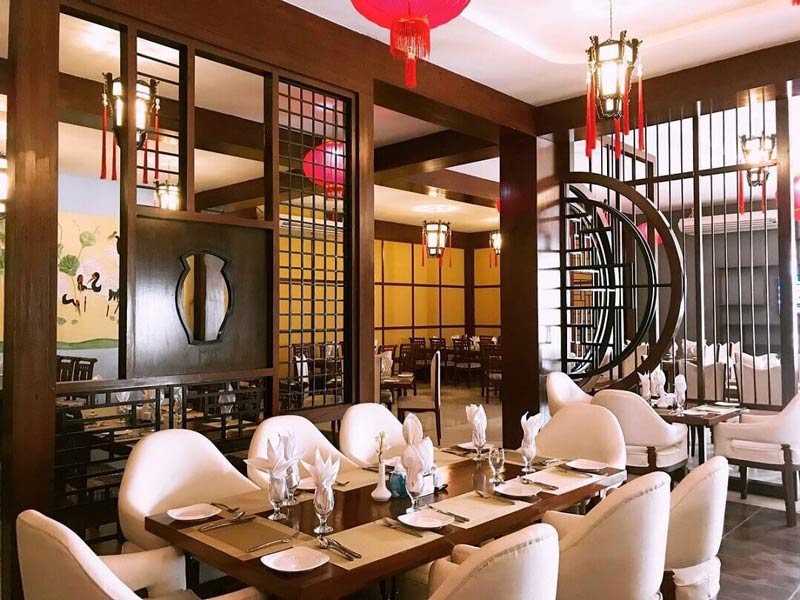 Nội thất nhà hàng cao cấp theo phong cách Trung Quốc