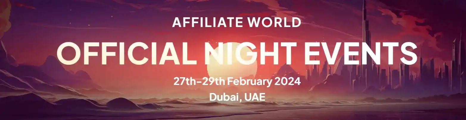 Affiliate World Official Night Events