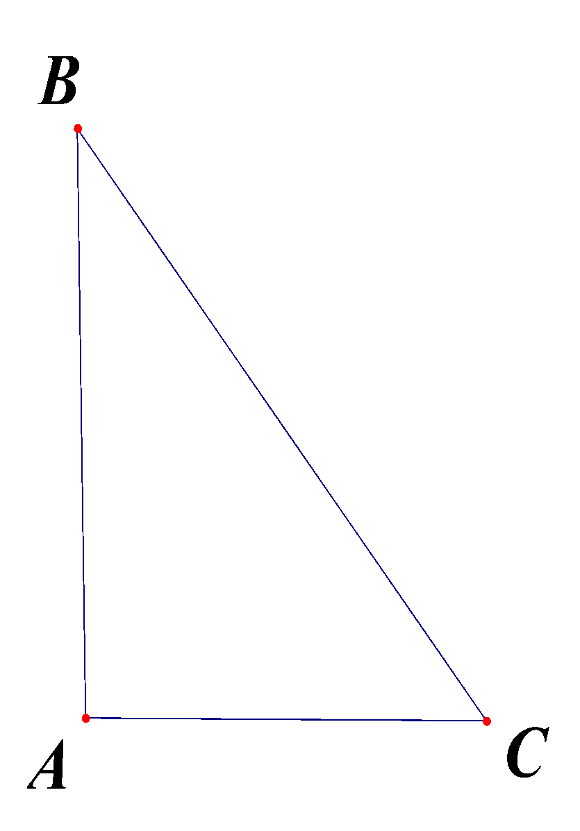 Trong không gian, cho tam giác (ABC) vuông tại(A),(AB = a) và(BC = 2a). Tính thể tích khối nón nhận được khi quay tam giác (ABC) xung quanh cạnh (l = 2a).</p> 1