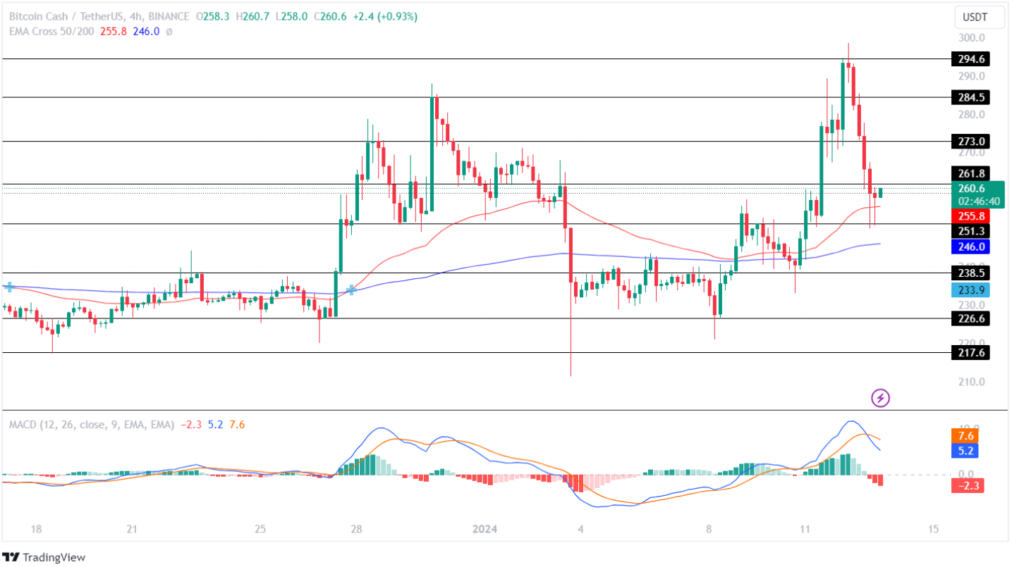 Bitcoin Cash Price Analysis