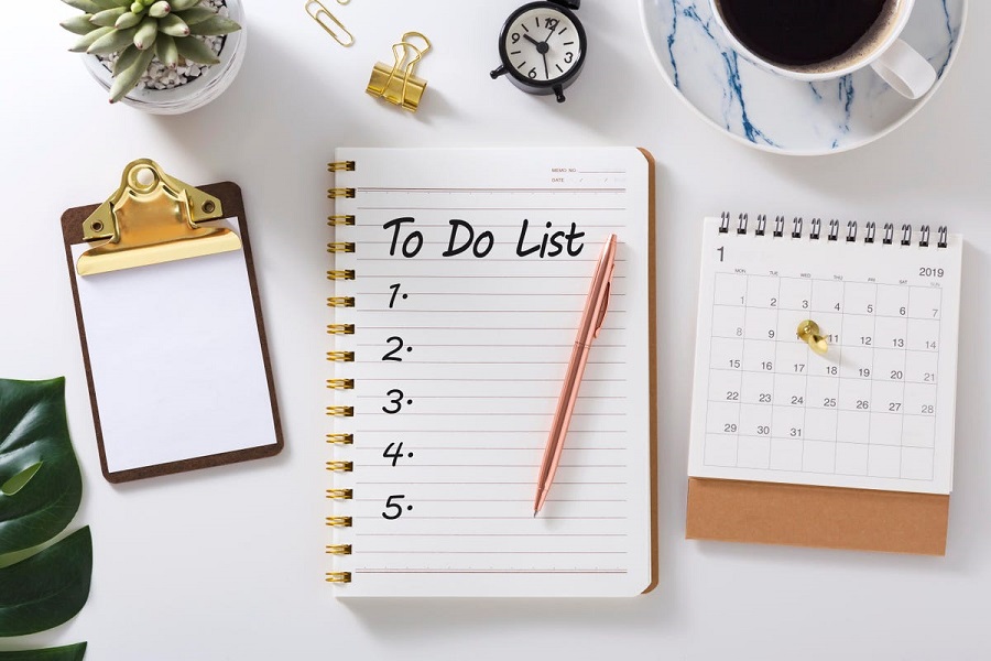 Lên danh sách to-do list để giúp bạn kiểm soát công việc hiệu quả