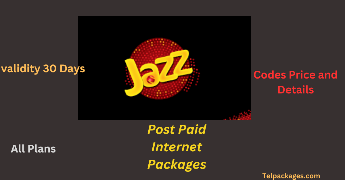 Jazz postpaid packages