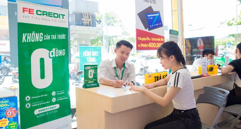 Vay tín chấp lần 2 FE Credit