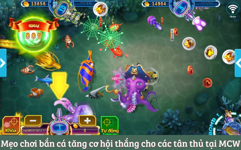 Mẹo chơi bắn cá tăng cơ hội thắng cho các tân thủ tại MCW