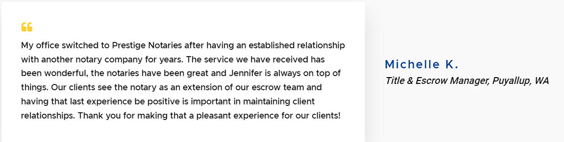 Client Testimonial - Punctual and Professional Service