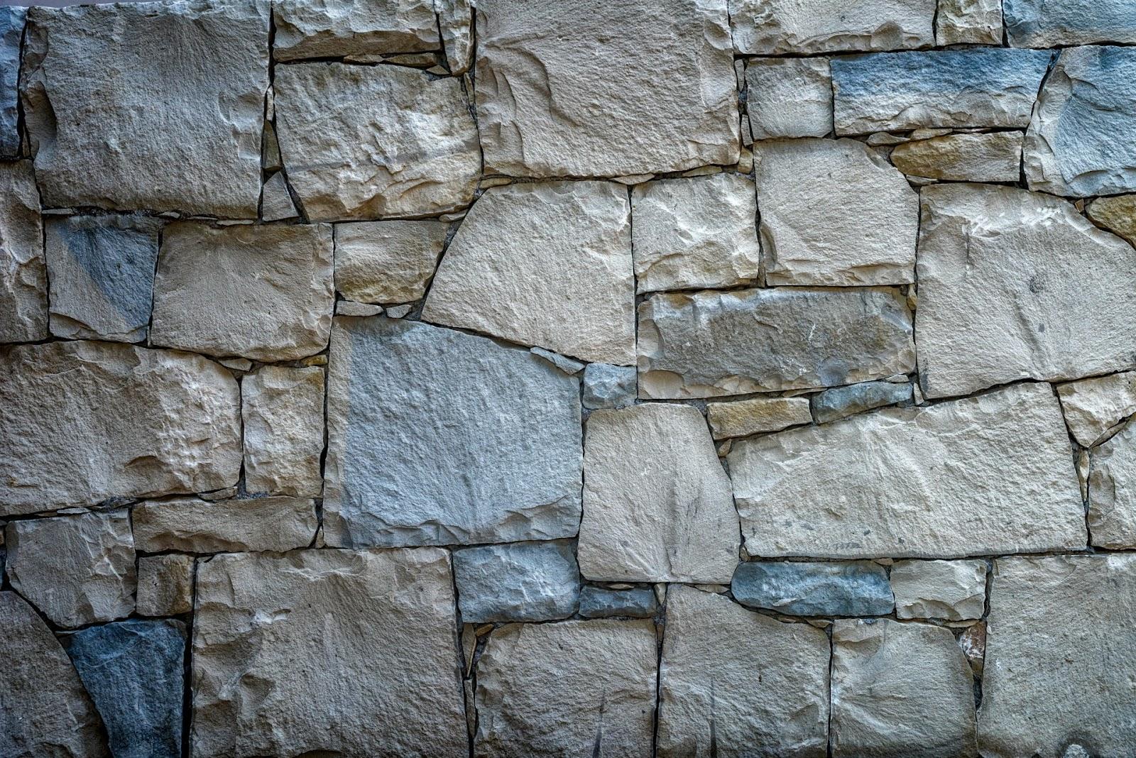 a stone wall