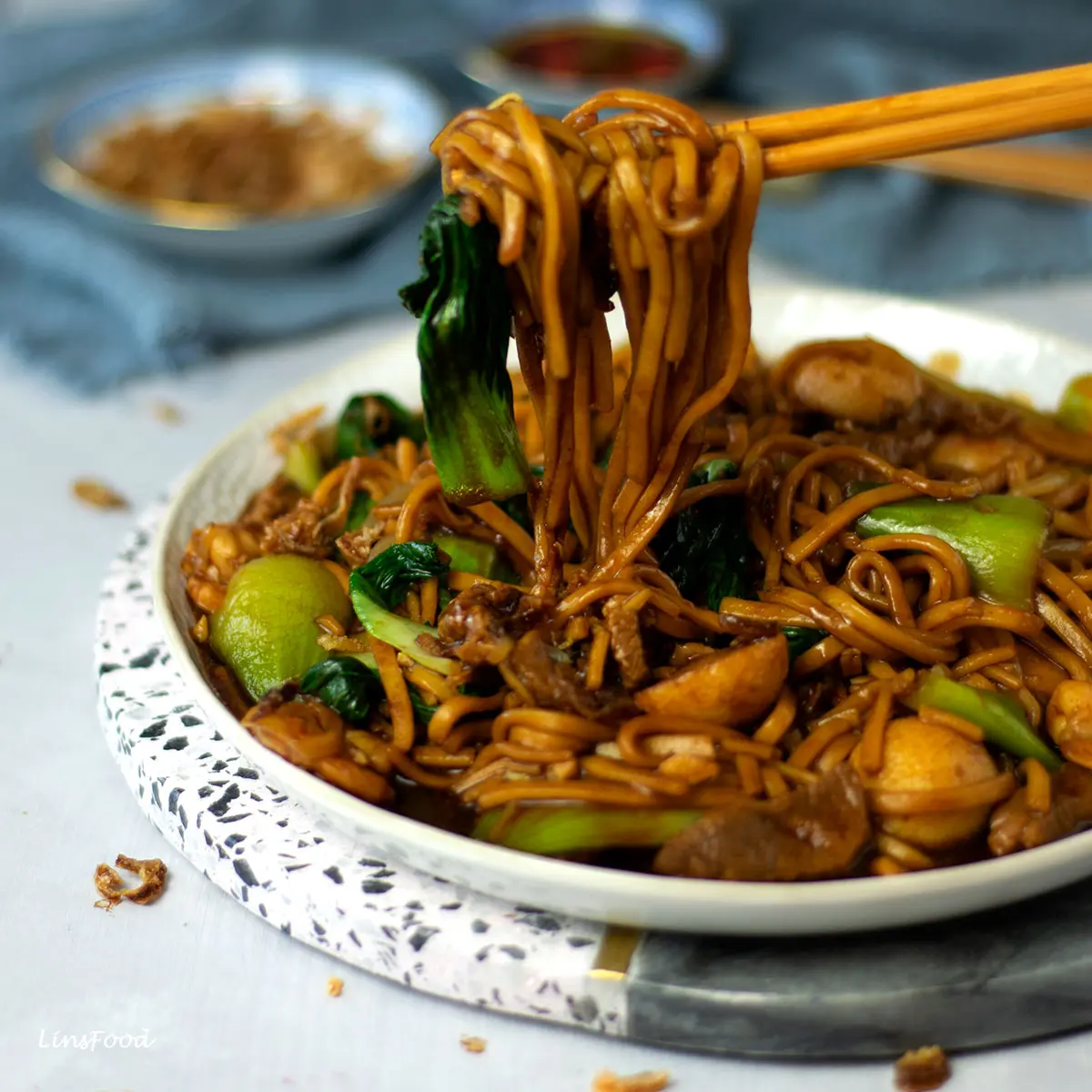 Mee Hokkien Thái Lan 