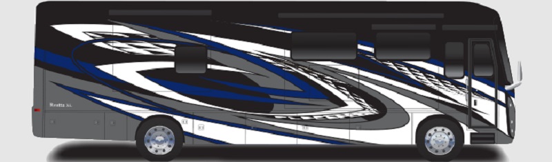 2024 best Class A motorhomes for full-timers Entegra Coach Reatta XL 39BH exterior