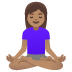 🧘🏽‍♀