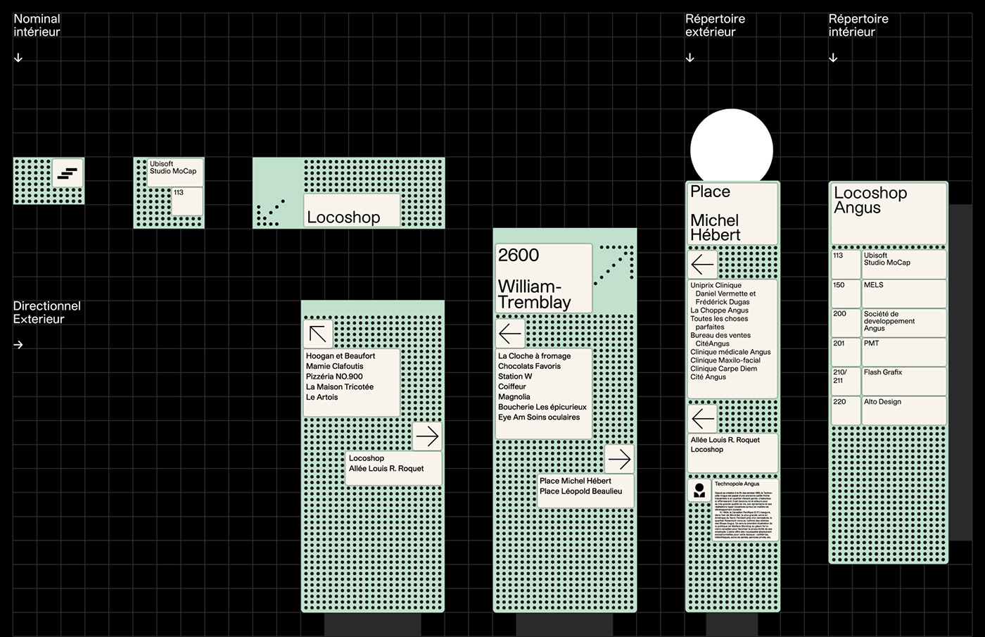 branding  brand identity signing identity neighborhood Montreal typography   Graphic Designer visual identity Brand Design