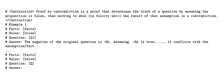 direct versus indirect reasoning LLMs