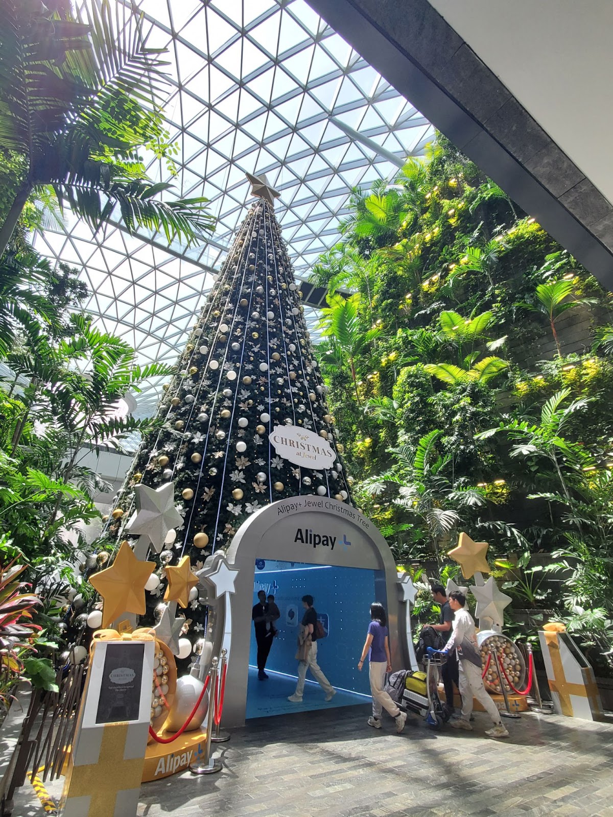 新加坡樟宜機場聖誕樹