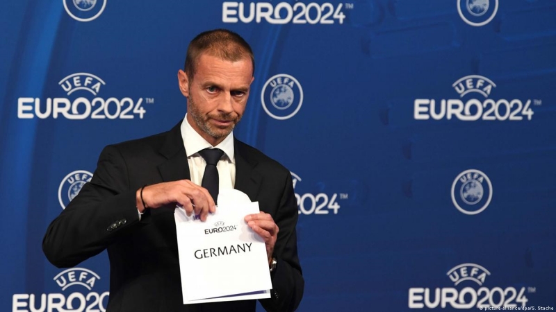 Đại diện UEFA công bố Đức là chủ nhà của Euro 2024