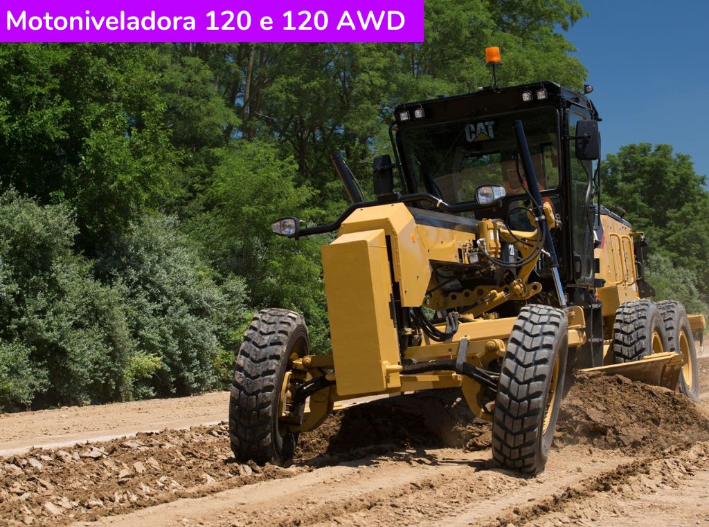 Motoniveladora 120 e 120 AWD Caterpillar