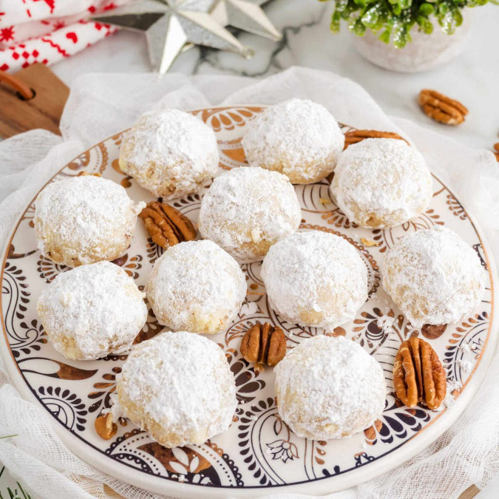 pecan butter cookies aka christmas sand tarts
