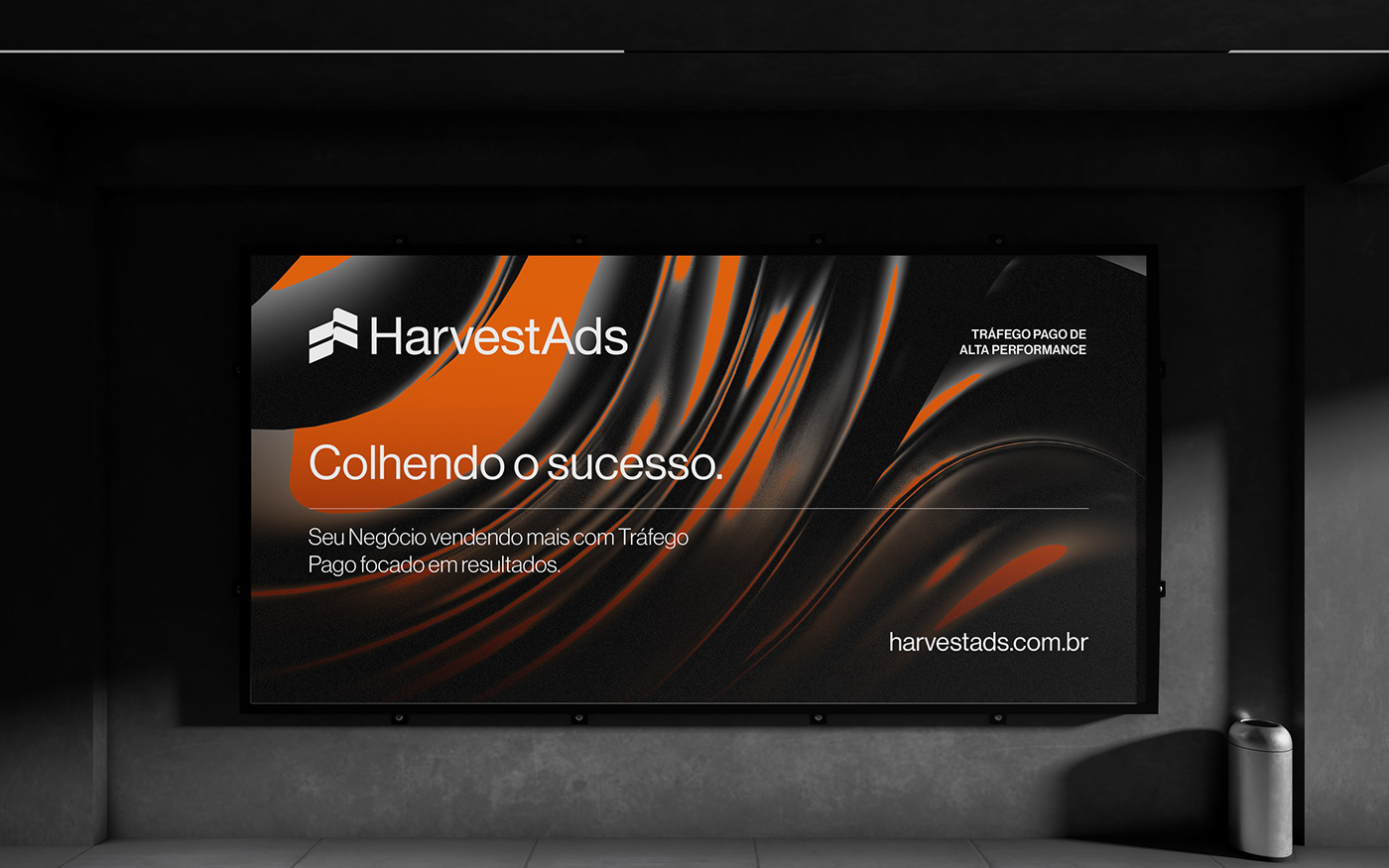 Artifact from the  The Art of Branding: How HarvestAds Captures Attention article on Abduzeedo