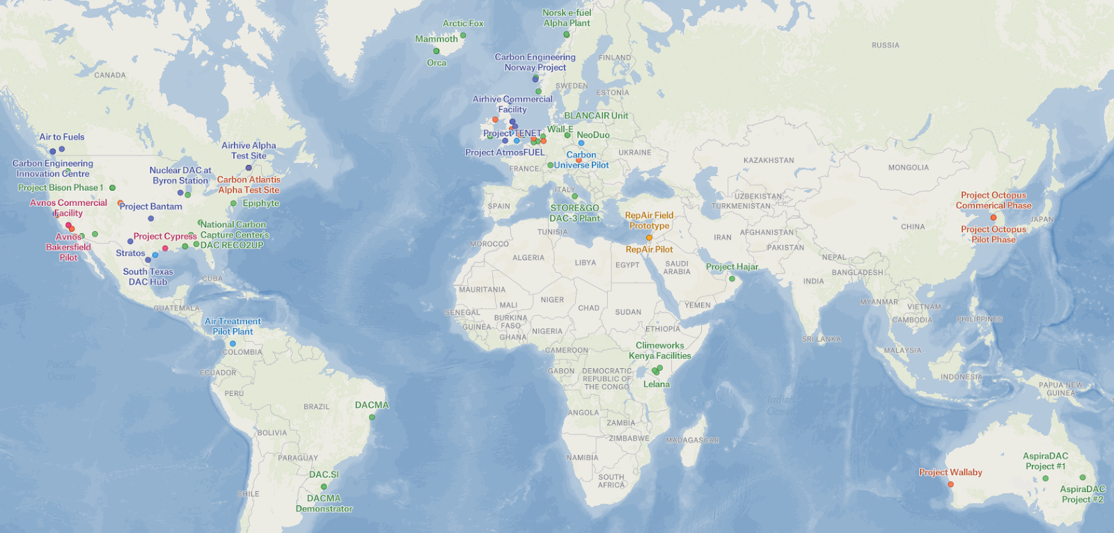 Tracking Global DAC Deployments