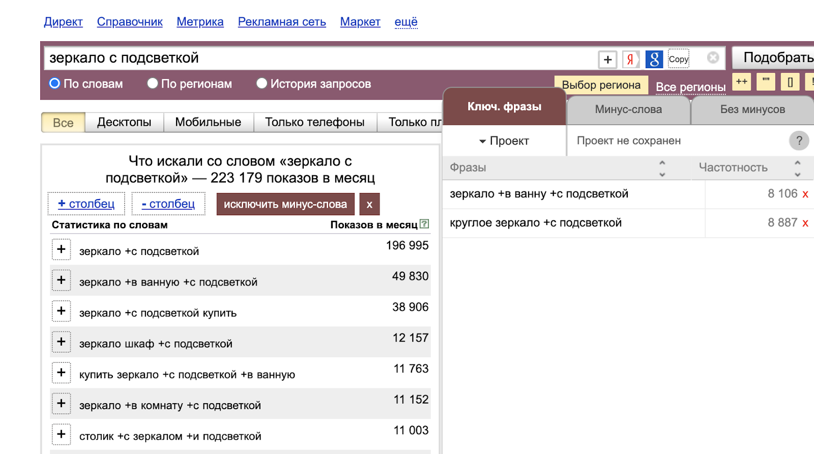 Гайд по Яндекс. Вордстат: какие показатели смотреть, как подбирать слова и  что изменилось в новой версии