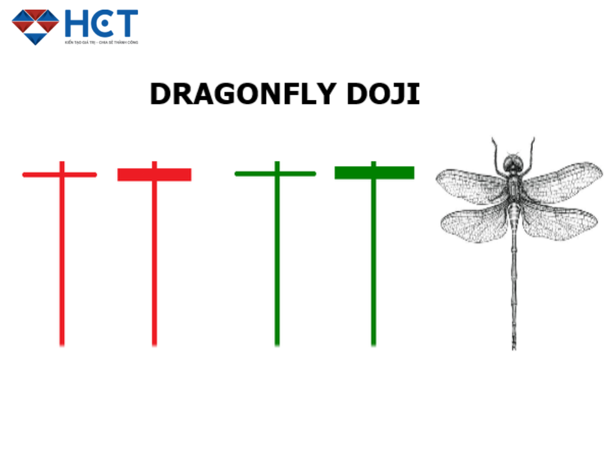 nến doji chuồn chuồn 