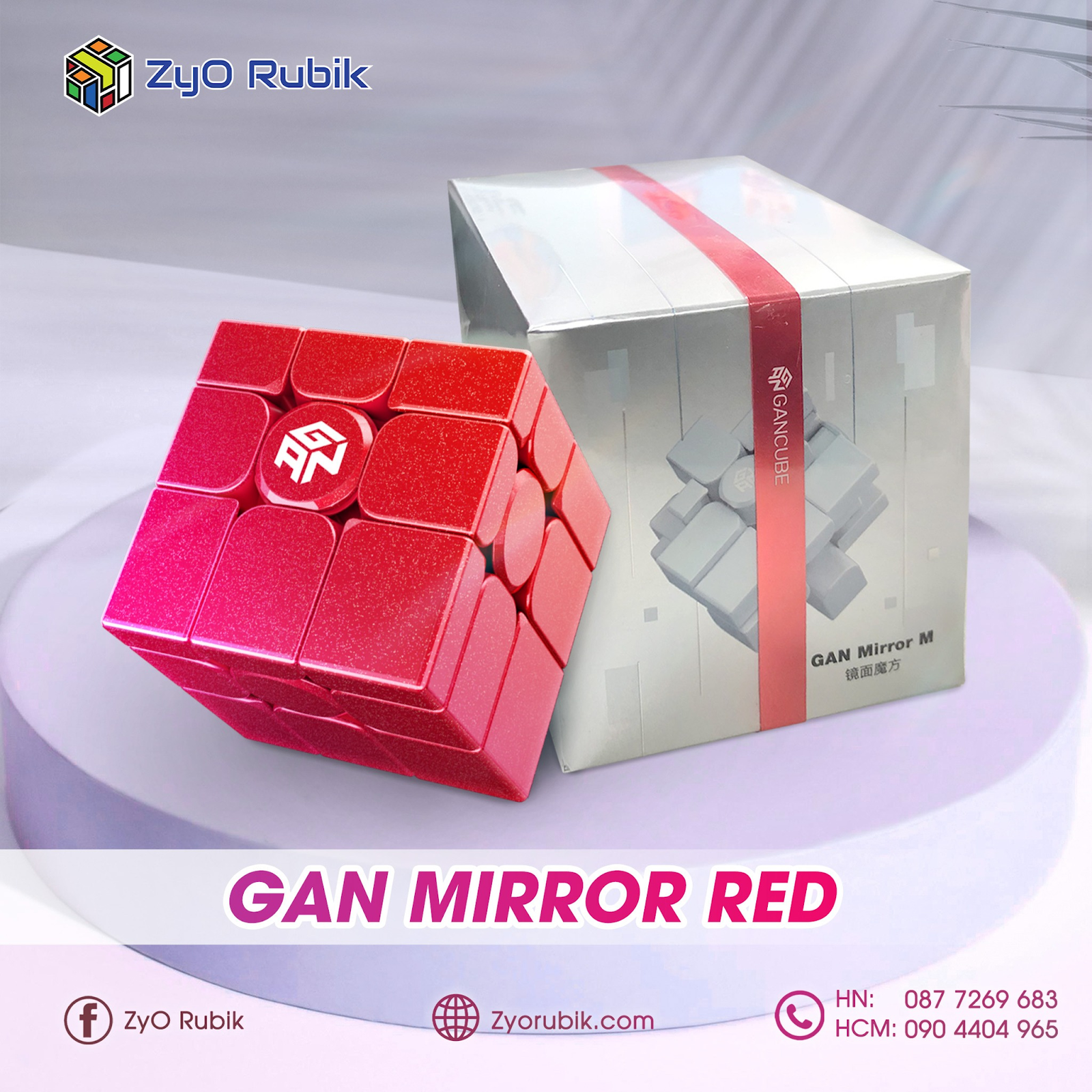 Gan Mirror Red: Món quà Giáng sinh hoàn hảo cho các cuber